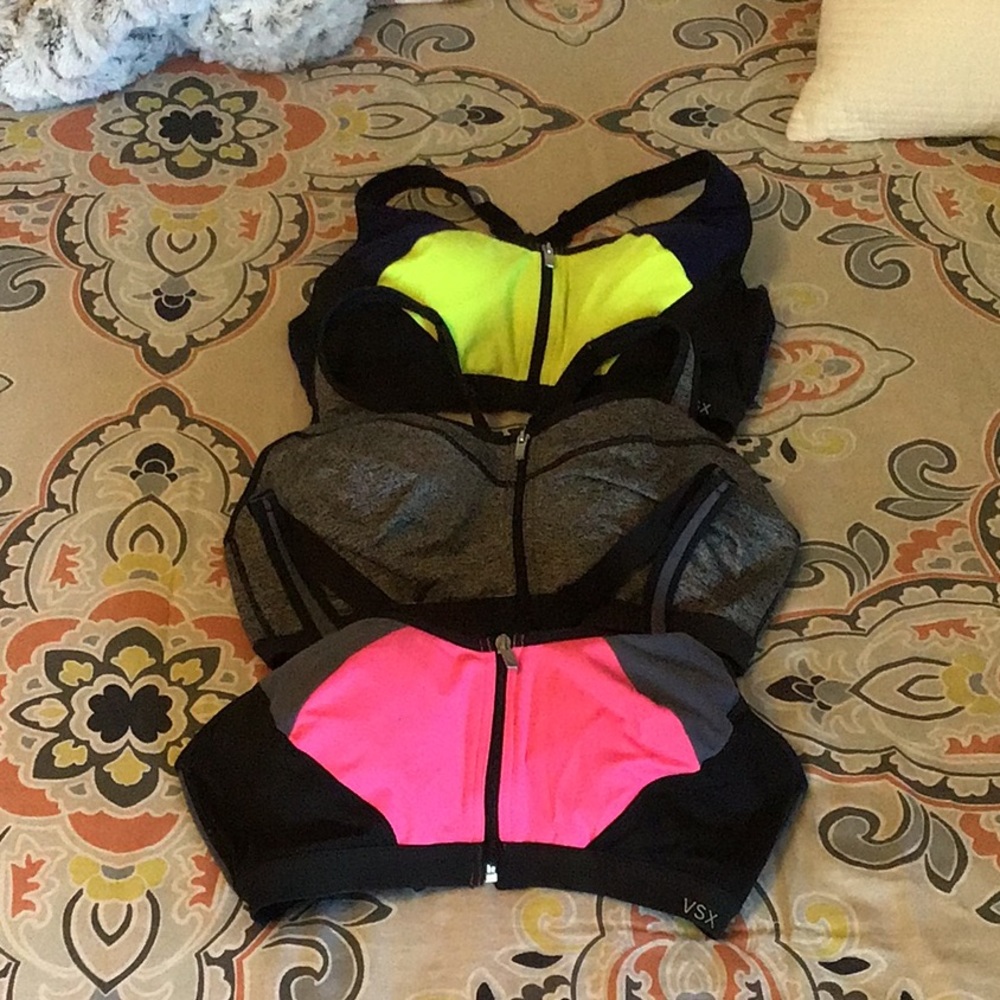 3 Victoria Secrets sports bras!